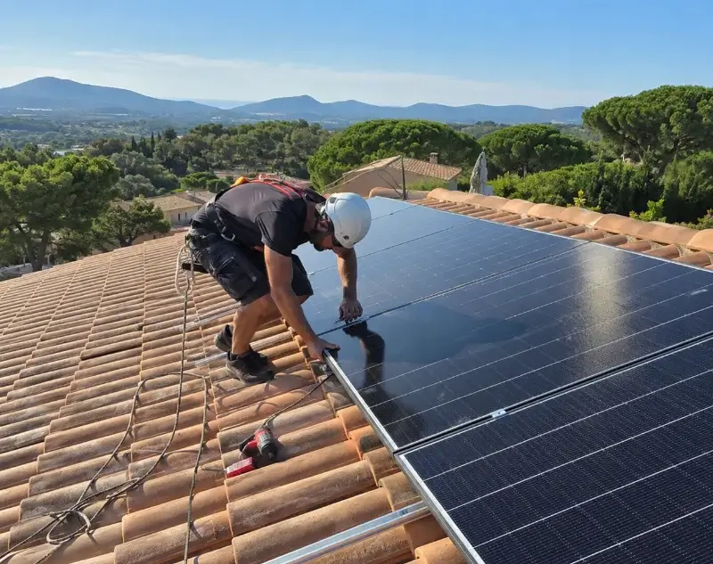 Installateur panneaux solaires Nuaillé — pose photovoltaïque sur toiture